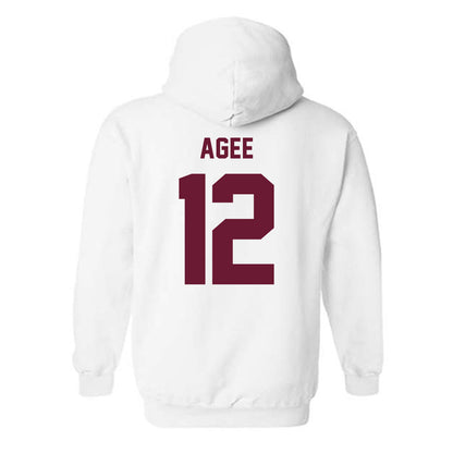 Texas A&M - NCAA Men's Basketball : Rashaun Agee - Ol' Sarge Hooded Sweatshirt-1