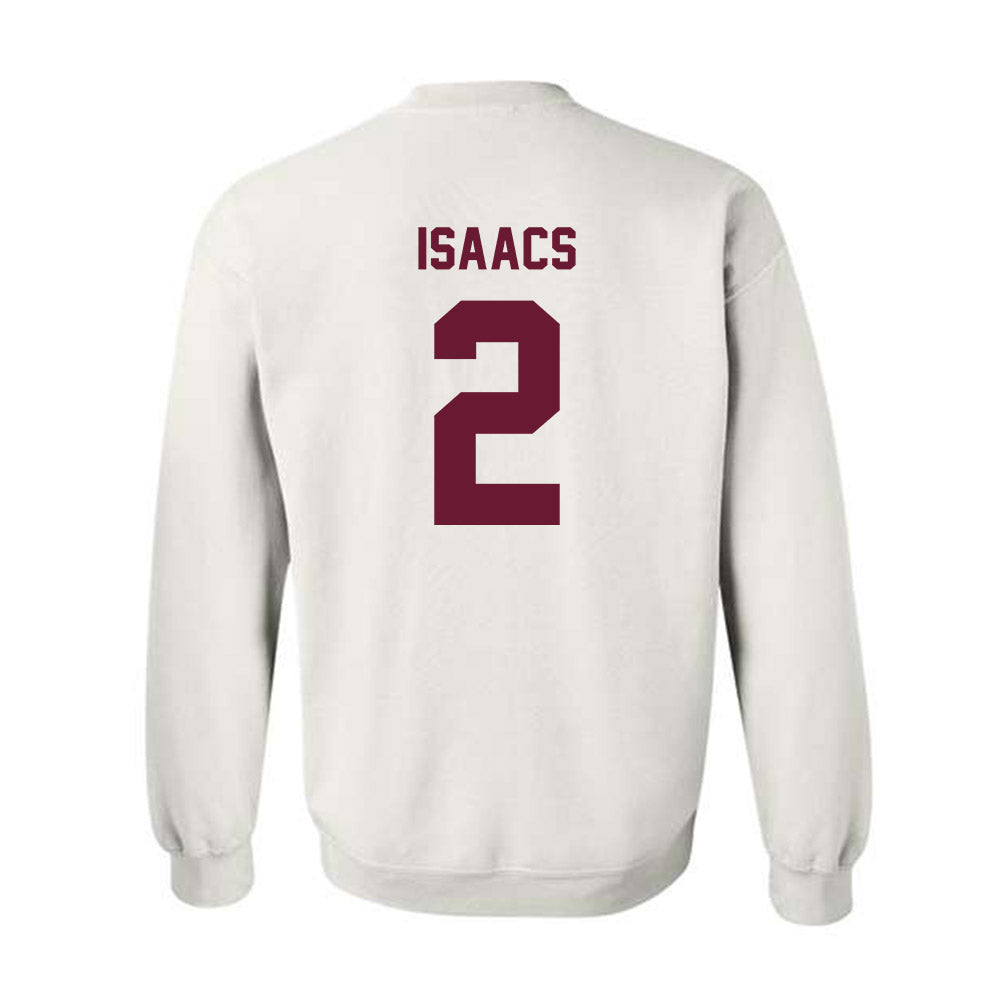 Texas A&M - NCAA Men's Basketball : Pop Isaacs - Ol' Sarge Crewneck Sweatshirt-1