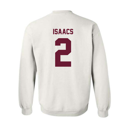Texas A&M - NCAA Men's Basketball : Pop Isaacs - Ol' Sarge Crewneck Sweatshirt-1