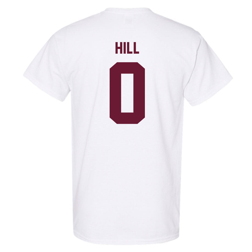 Texas A&M - NCAA Men's Basketball : Marcus Hill - Ol' Sarge T-Shirt-1