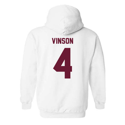 Texas A&M - NCAA Men's Basketball : Jamie Vinson - Ol' Sarge Hooded Sweatshirt-1