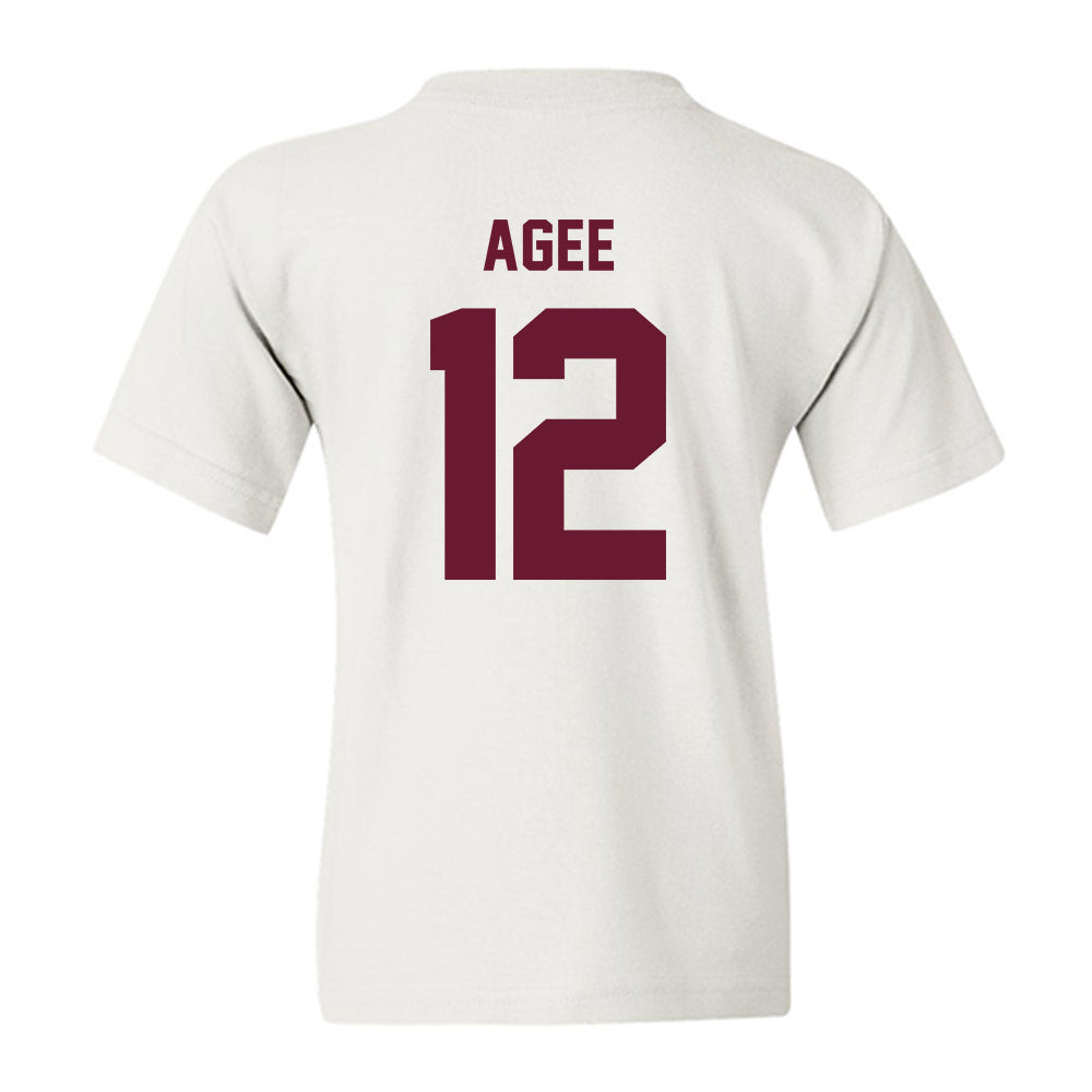 Texas A&M - NCAA Men's Basketball : Rashaun Agee - Ol' Sarge Youth T-Shirt-1