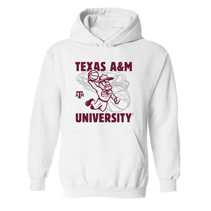 Texas A&M - NCAA Men's Basketball : Jeremiah Green - Ol' Sarge Hooded Sweatshirt-0