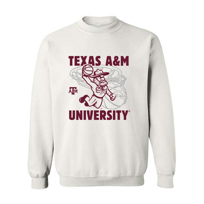 Texas A&M - NCAA Men's Basketball : Pop Isaacs - Ol' Sarge Crewneck Sweatshirt-0