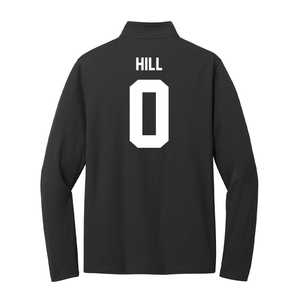 Texas A&M - NCAA Men's Basketball : Marcus Hill - Ol' Sarge Lightweight Quarter Zip Jacket-1