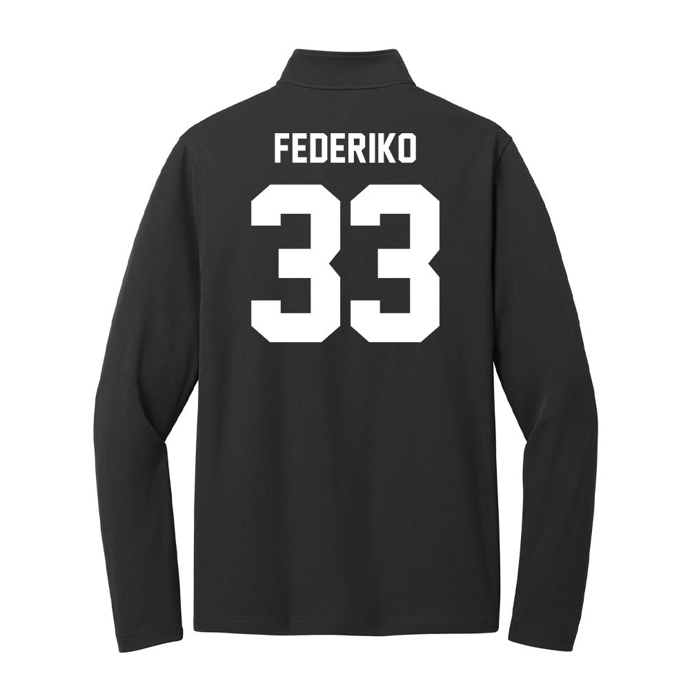Texas A&M - NCAA Men's Basketball : Federiko Federiko - Ol' Sarge Lightweight Quarter Zip Jacket-1
