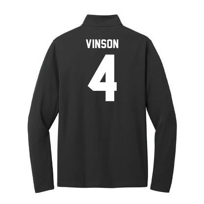 Texas A&M - NCAA Men's Basketball : Jamie Vinson - Ol' Sarge Lightweight Quarter Zip Jacket-1