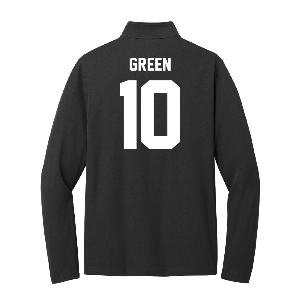 Texas A&M - NCAA Men's Basketball : Jeremiah Green - Ol' Sarge Lightweight Quarter Zip Jacket-1