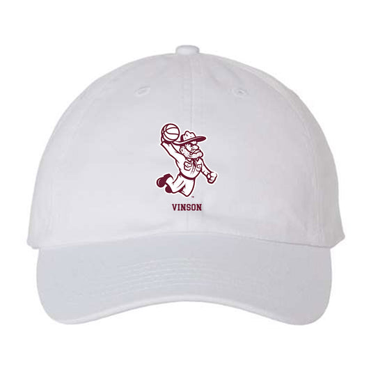 Texas A&M - NCAA Men's Basketball : Jamie Vinson - Ol' Sarge Dad Hat-0