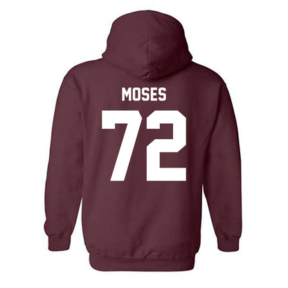 Texas A&M - NCAA Football : Joshua Moses - Ol' Sarge v2 Hooded Sweatshirt-1