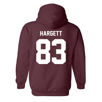 Texas A&M - NCAA Football : Will Hargett - Ol' Sarge v2 Hooded Sweatshirt-1