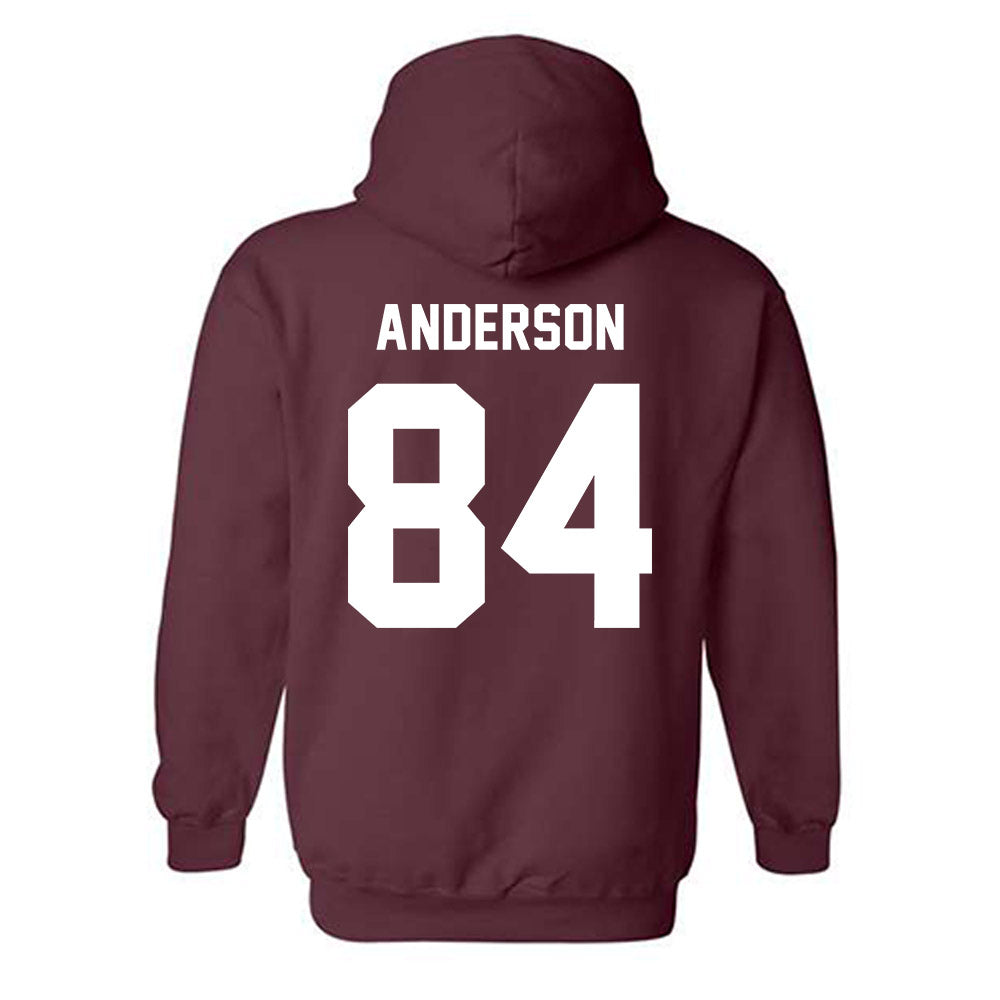Texas A&M - NCAA Football : Richie Anderson - Ol' Sarge v2 Hooded Sweatshirt-1