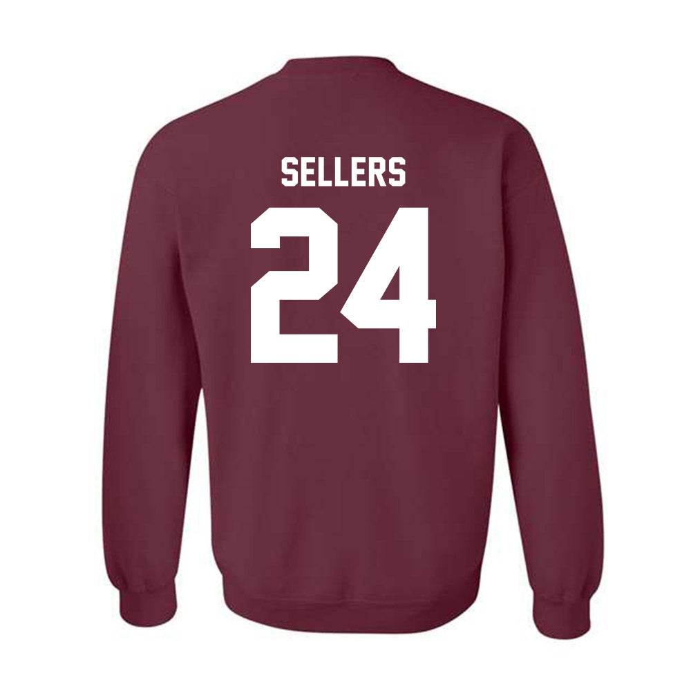 Texas A&M - NCAA Football : Cobey Sellers - Ol' Sarge v2 Crewneck Sweatshirt-1
