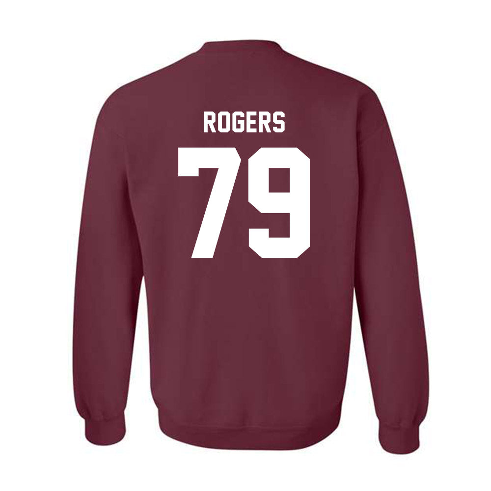 Texas A&M - NCAA Football : Lamont Rogers - Ol' Sarge v2 Crewneck Sweatshirt-1