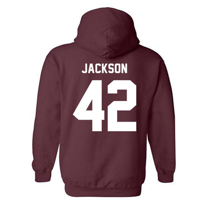Texas A&M - NCAA Football : Kendall Jackson - Ol' Sarge v2 Hooded Sweatshirt-1