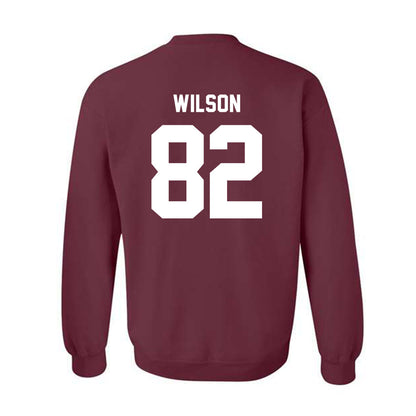 Texas A&M - NCAA Football : Jonah Wilson - Ol' Sarge v2 Crewneck Sweatshirt-1