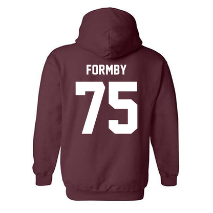 Texas A&M - NCAA Football : Wilkin Formby - Ol' Sarge v2 Hooded Sweatshirt-1