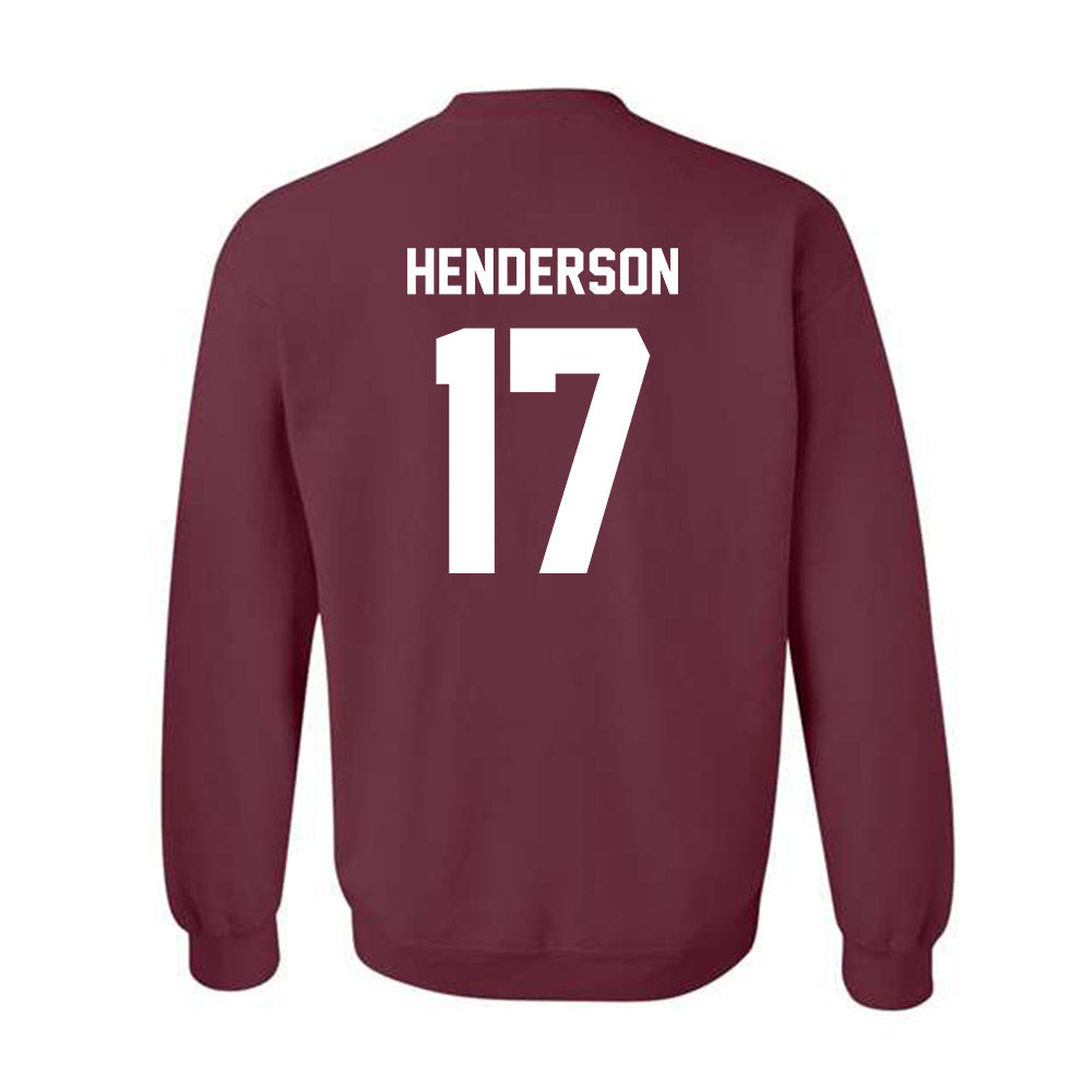 Texas A&M - NCAA Football : Ryan Henderson - Ol' Sarge v2 Crewneck Sweatshirt-1