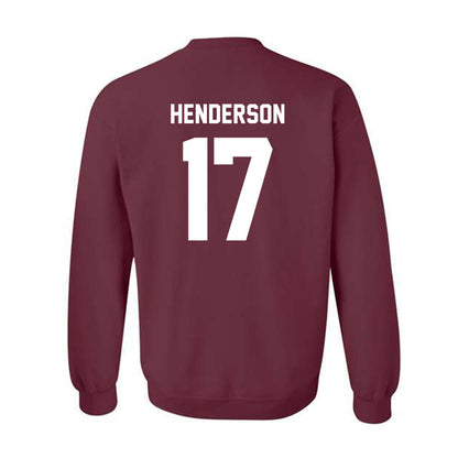 Texas A&M - NCAA Football : Ryan Henderson - Ol' Sarge v2 Crewneck Sweatshirt-1