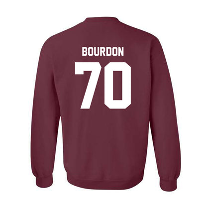 Texas A&M - NCAA Football : Robert Bourdon - Ol' Sarge v2 Crewneck Sweatshirt-1