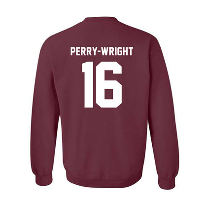 Texas A&M - NCAA Football : Bryce Perry-Wright - Ol' Sarge v2 Crewneck Sweatshirt-1