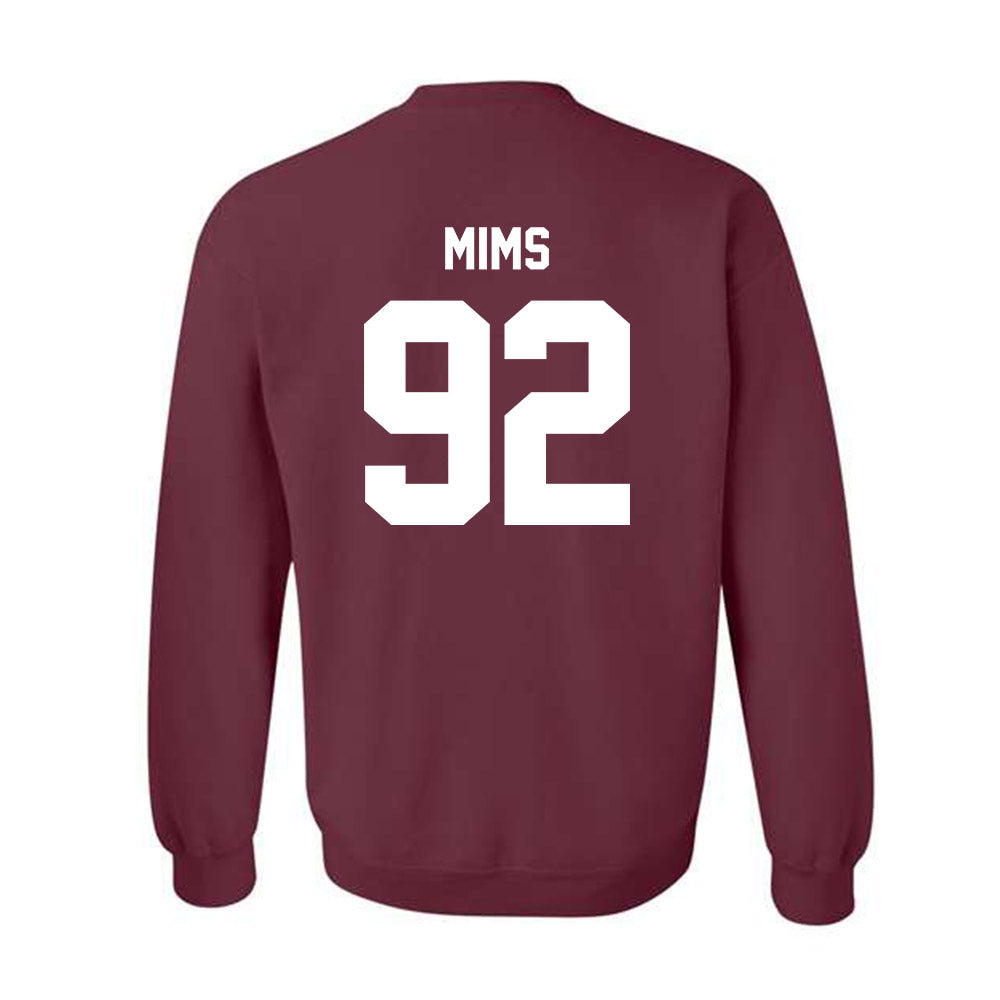 Texas A&M - NCAA Football : CJ Mims - Ol' Sarge v2 Crewneck Sweatshirt-1