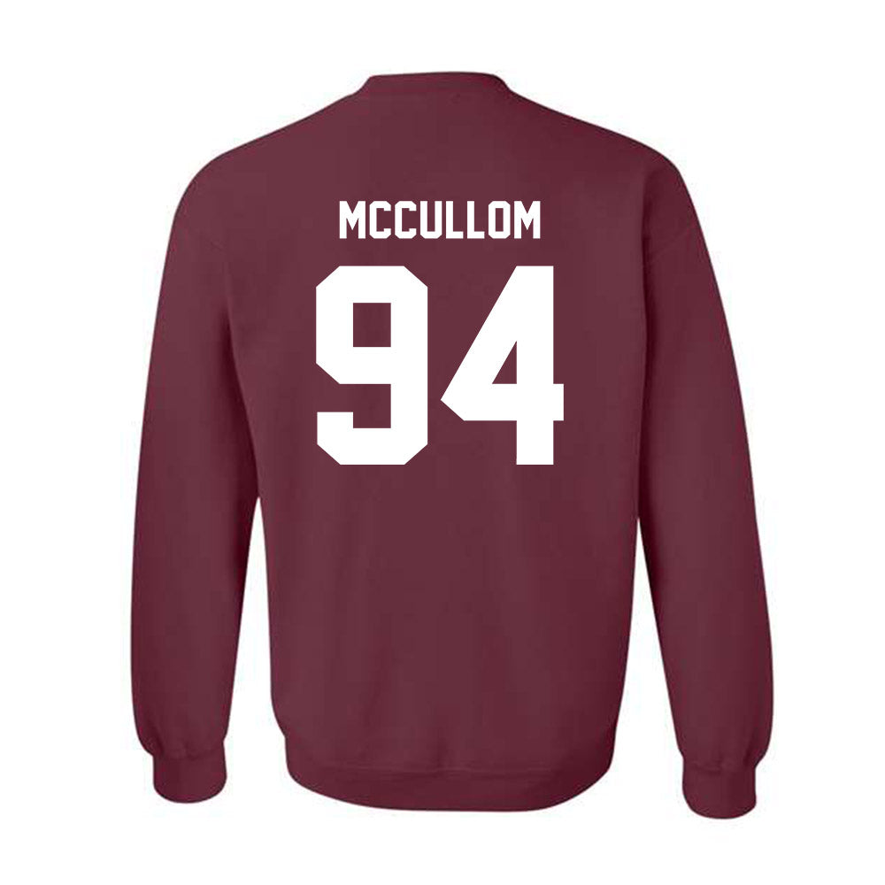 Texas A&M - NCAA Football : Angelo McCullom - Ol' Sarge v2 Crewneck Sweatshirt-1
