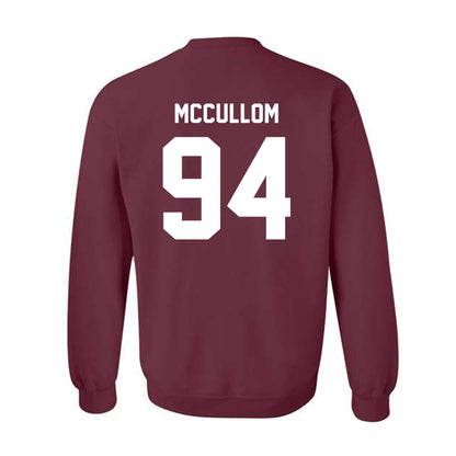 Texas A&M - NCAA Football : Angelo McCullom - Ol' Sarge v2 Crewneck Sweatshirt-1