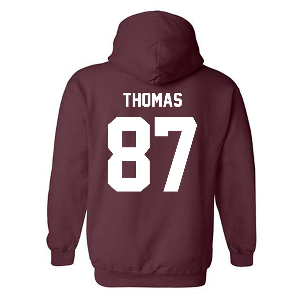 Texas A&M - NCAA Football : Houston Thomas - Ol' Sarge v2 Hooded Sweatshirt-1