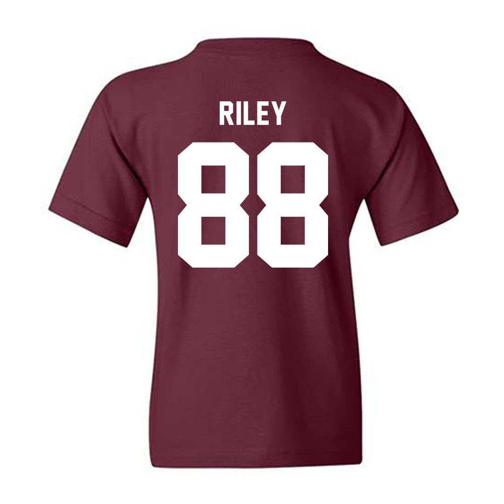 Texas A&M - NCAA Football : Micah Riley - Ol' Sarge v2 Youth T-Shirt-1