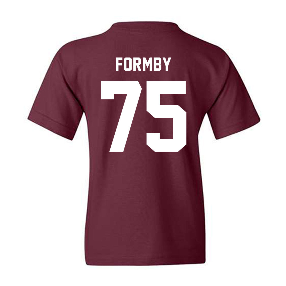 Texas A&M - NCAA Football : Wilkin Formby - Ol' Sarge v2 Youth T-Shirt-1