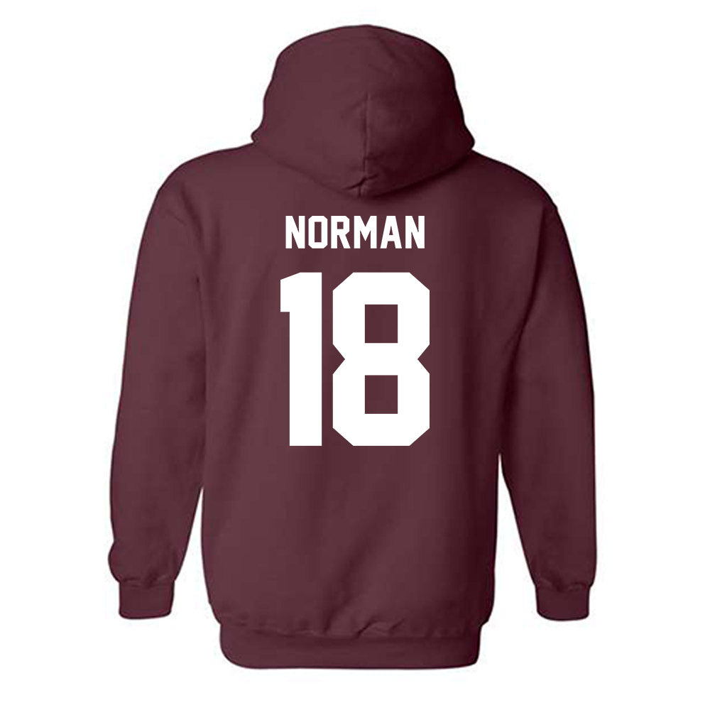 Texas A&M - NCAA Football : TK Norman - Ol' Sarge v2 Hooded Sweatshirt-1