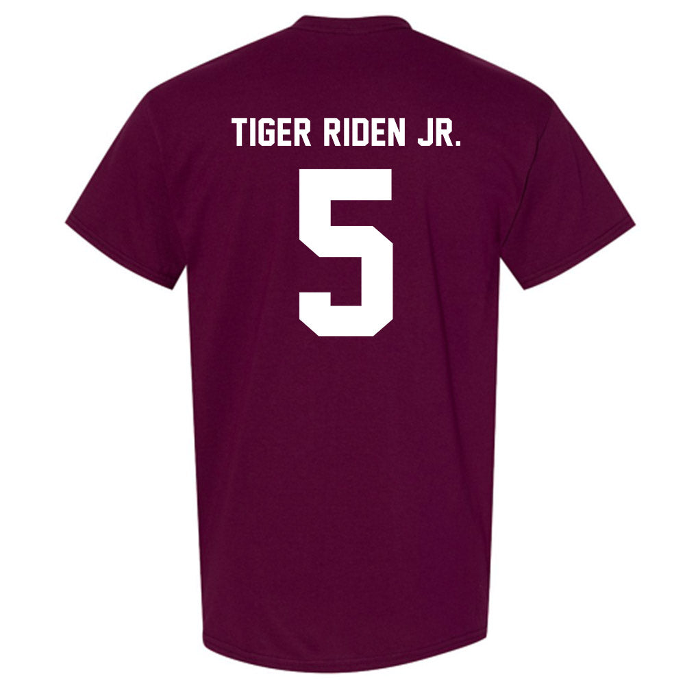 Texas A&M - NCAA Football : Deondrae Tiger Riden Jr. - Ol' Sarge v2 T-Shirt-1