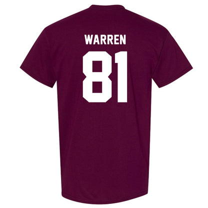 Texas A&M - NCAA Football : Jayden Warren - Ol' Sarge v2 T-Shirt-1