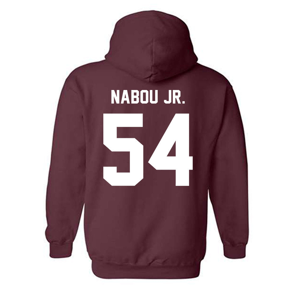 Texas A&M - NCAA Football : Mark Nabou Jr. - Ol' Sarge v2 Hooded Sweatshirt-1