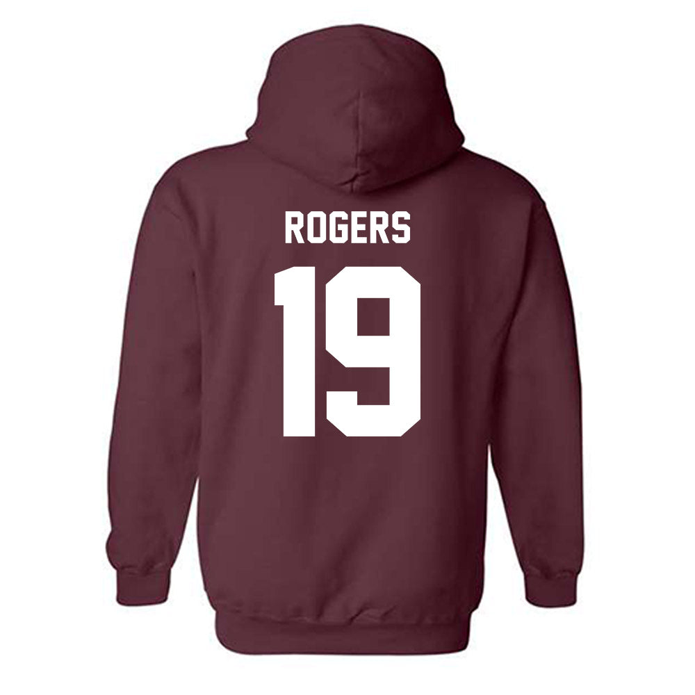 Texas A&M - NCAA Football : Bravion Rogers - Ol' Sarge v2 Hooded Sweatshirt-1