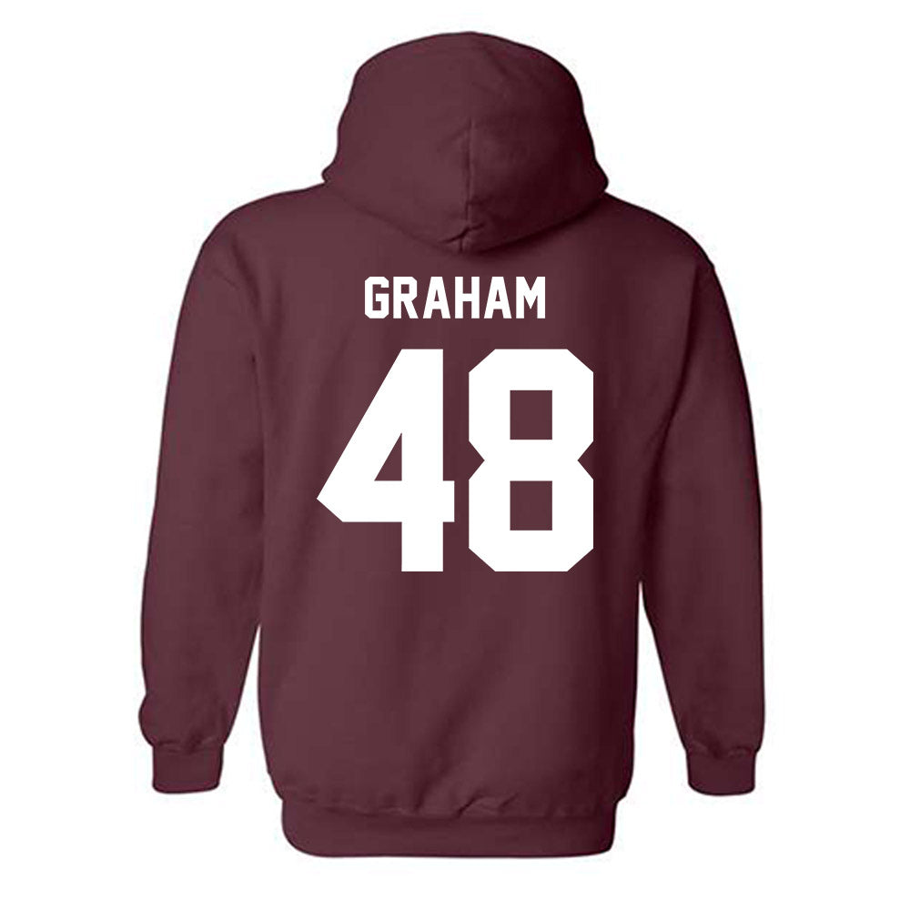 Texas A&M - NCAA Football : Jacob Graham - Ol' Sarge v2 Hooded Sweatshirt-1