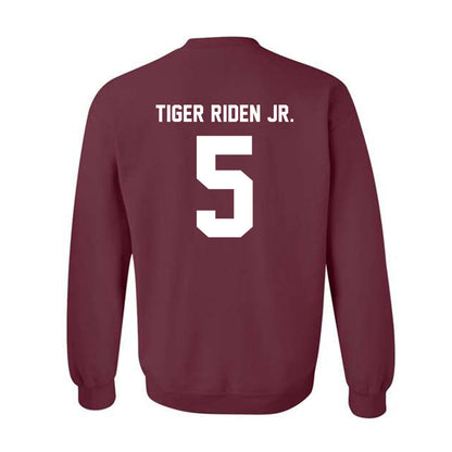 Texas A&M - NCAA Football : Deondrae Tiger Riden Jr. - Ol' Sarge v2 Crewneck Sweatshirt-1