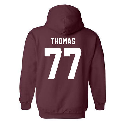 Texas A&M - NCAA Football : Tyler Thomas - Ol' Sarge v2 Hooded Sweatshirt-1