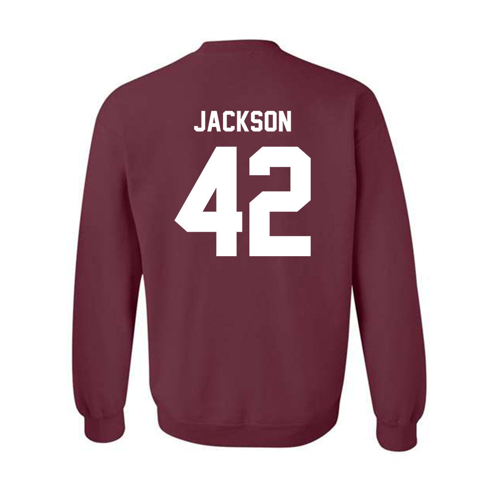 Texas A&M - NCAA Football : Kendall Jackson - Ol' Sarge v2 Crewneck Sweatshirt-1