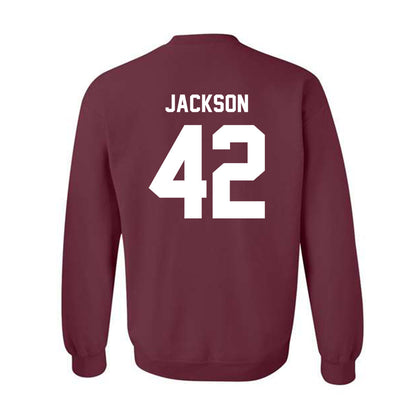 Texas A&M - NCAA Football : Kendall Jackson - Ol' Sarge v2 Crewneck Sweatshirt-1