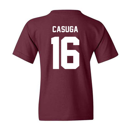 Texas A&M - NCAA Football : Helaman Casuga - Ol' Sarge v2 Youth T-Shirt-1