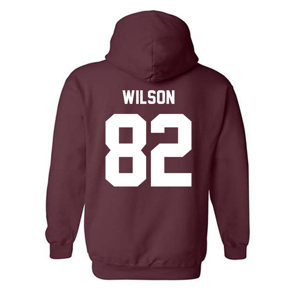 Texas A&M - NCAA Football : Jonah Wilson - Ol' Sarge v2 Hooded Sweatshirt-1