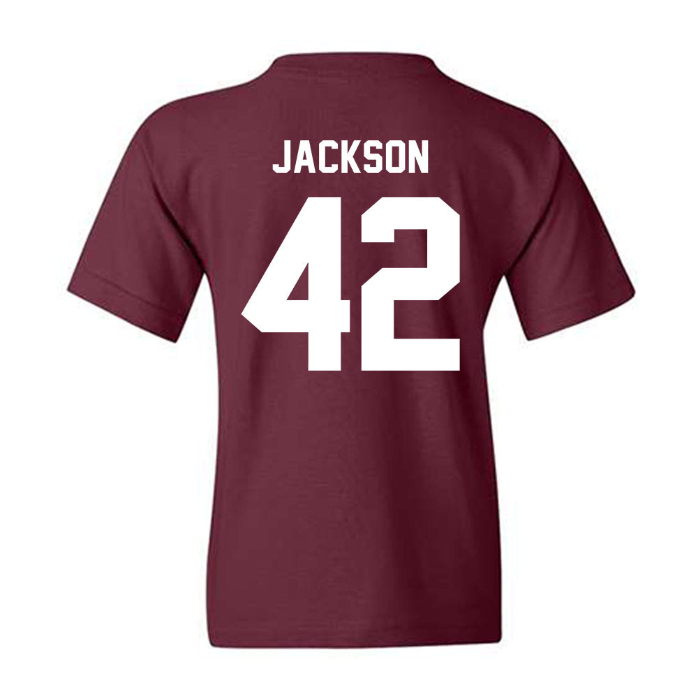 Texas A&M - NCAA Football : Kendall Jackson - Ol' Sarge v2 Youth T-Shirt-1