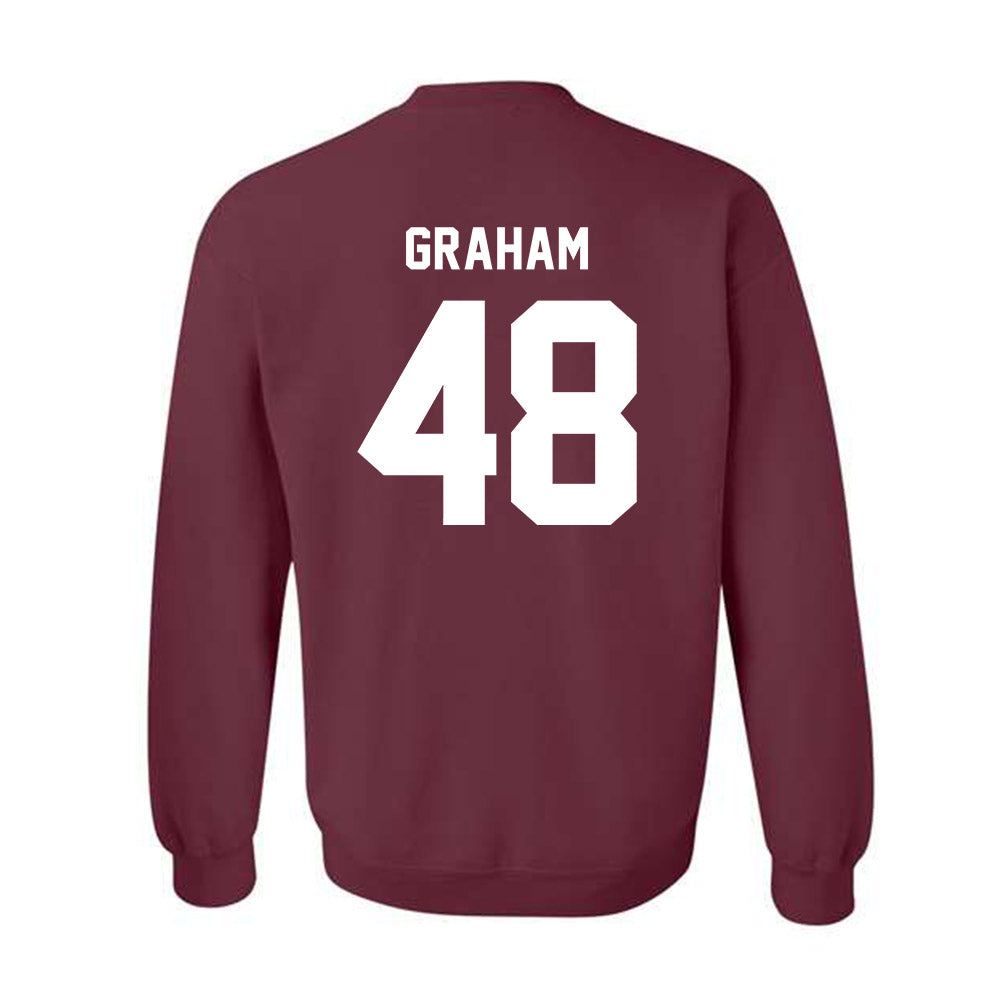 Texas A&M - NCAA Football : Jacob Graham - Ol' Sarge v2 Crewneck Sweatshirt-1