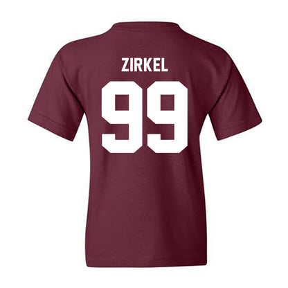Texas A&M - NCAA Football : Jared Zirkel - Ol' Sarge v2 Youth T-Shirt-1
