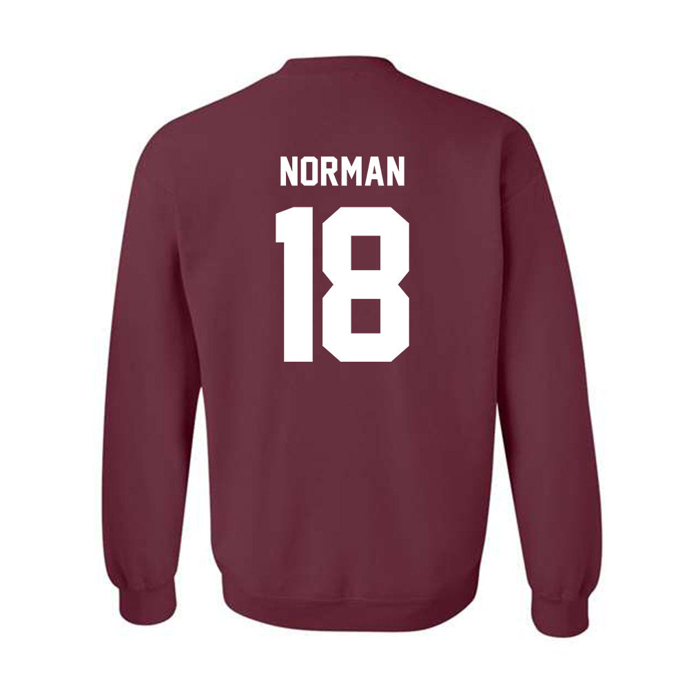 Texas A&M - NCAA Football : TK Norman - Ol' Sarge v2 Crewneck Sweatshirt-1