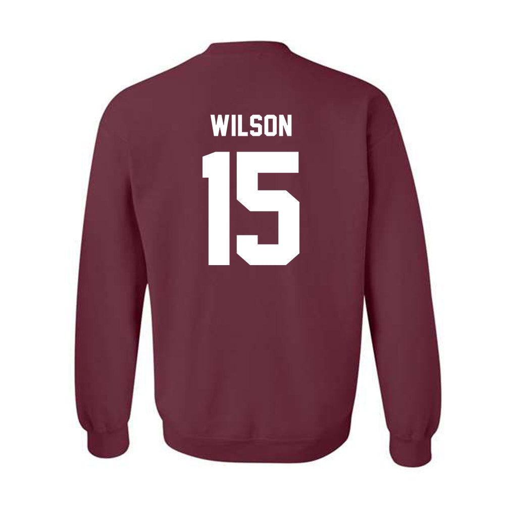 Texas A&M - NCAA Football : Tylan Wilson - Ol' Sarge v2 Crewneck Sweatshirt-1