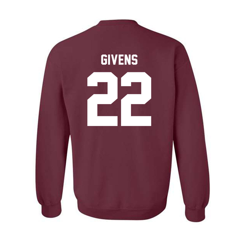 Texas A&M - NCAA Football : Tristian Givens - Ol' Sarge v2 Crewneck Sweatshirt-1
