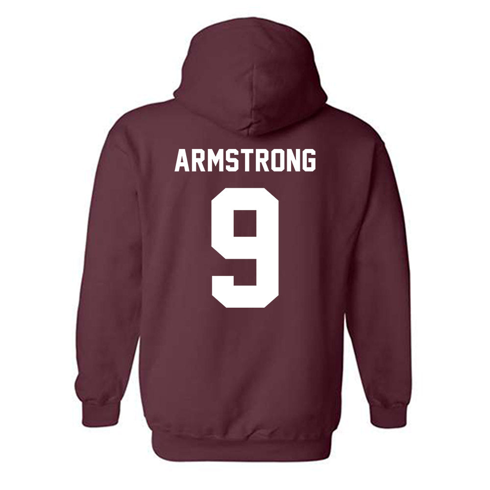 Texas A&M - NCAA Football : Kiotti Armstrong - Ol' Sarge v2 Hooded Sweatshirt-1